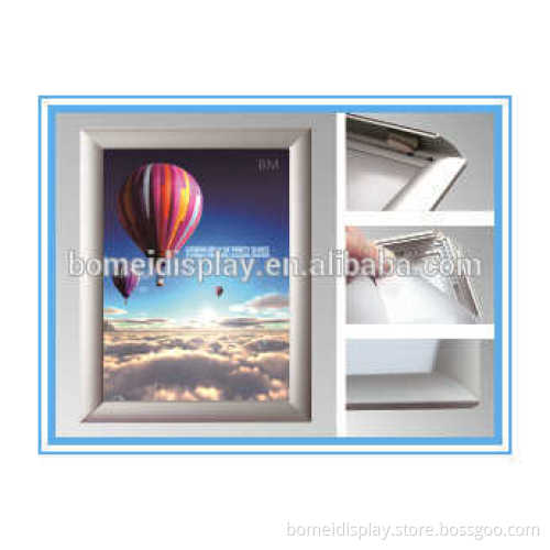25MM snap frame wirh round corner, portable advertising equipment